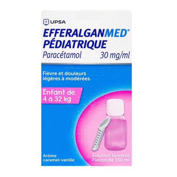 Efferalganmed 30Mg/Ml S Buv Péd Fl/150Ml