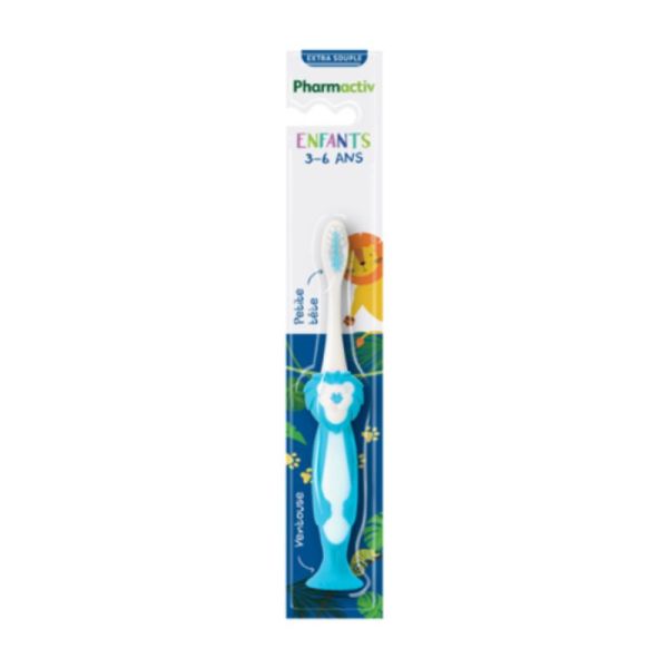 Pharmactiv Brosse à Dents Souple Lion 3-6 ans