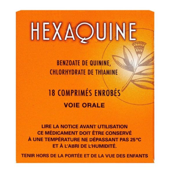 Hexaquine Vit B1 Cpr 18