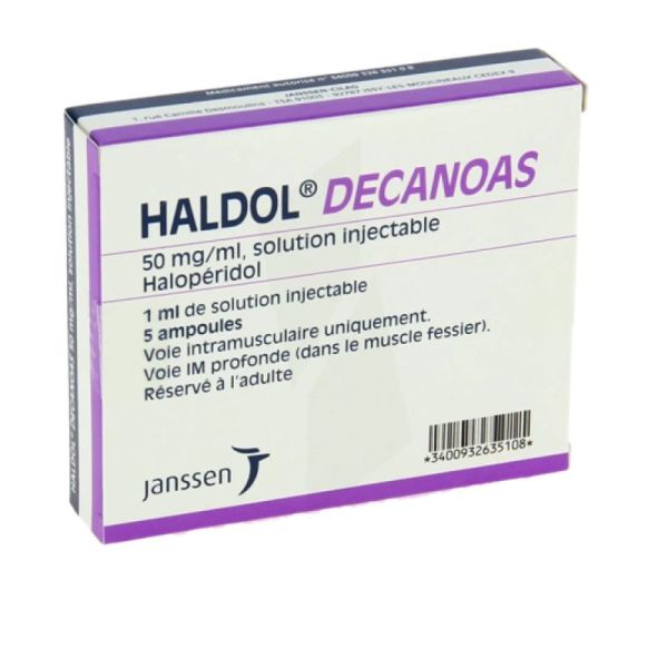 Haldol Decanoas 50Mg/Ml Amp Im 5