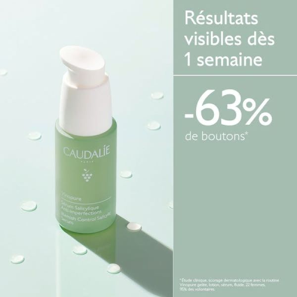 Caudalie Vinopure Sérum Salicylique Anti-imperfections 30ml