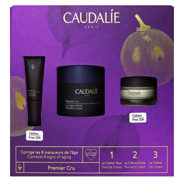 Caudalie Coffret Premier Cru Creme Riche 2023