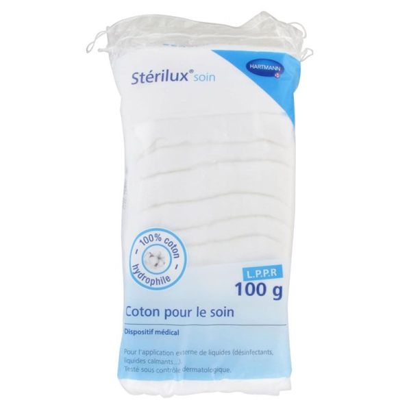 Hartmann Stérilux Soin Coton Hydrophile (100 g)